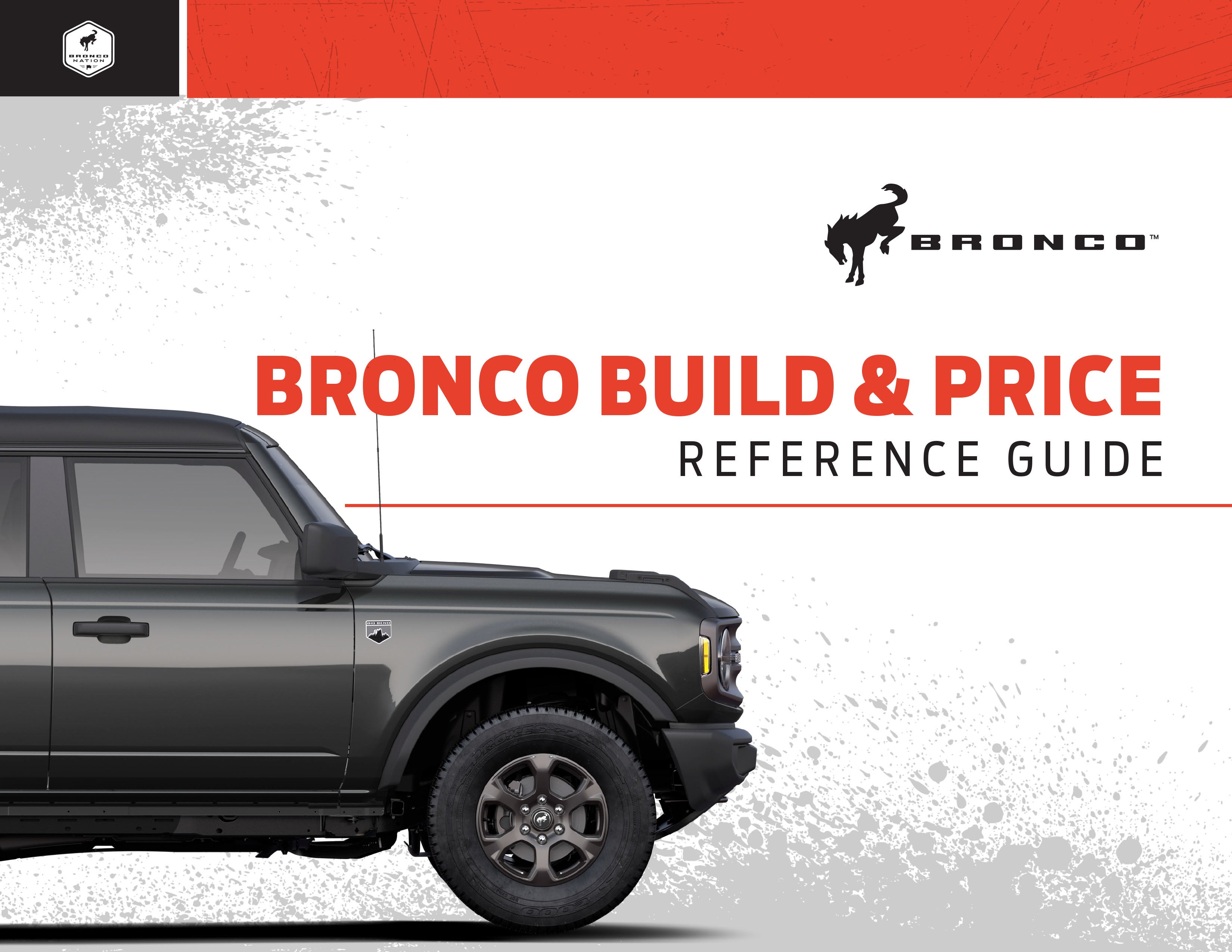 Bronco Build and Price Guide Page 1