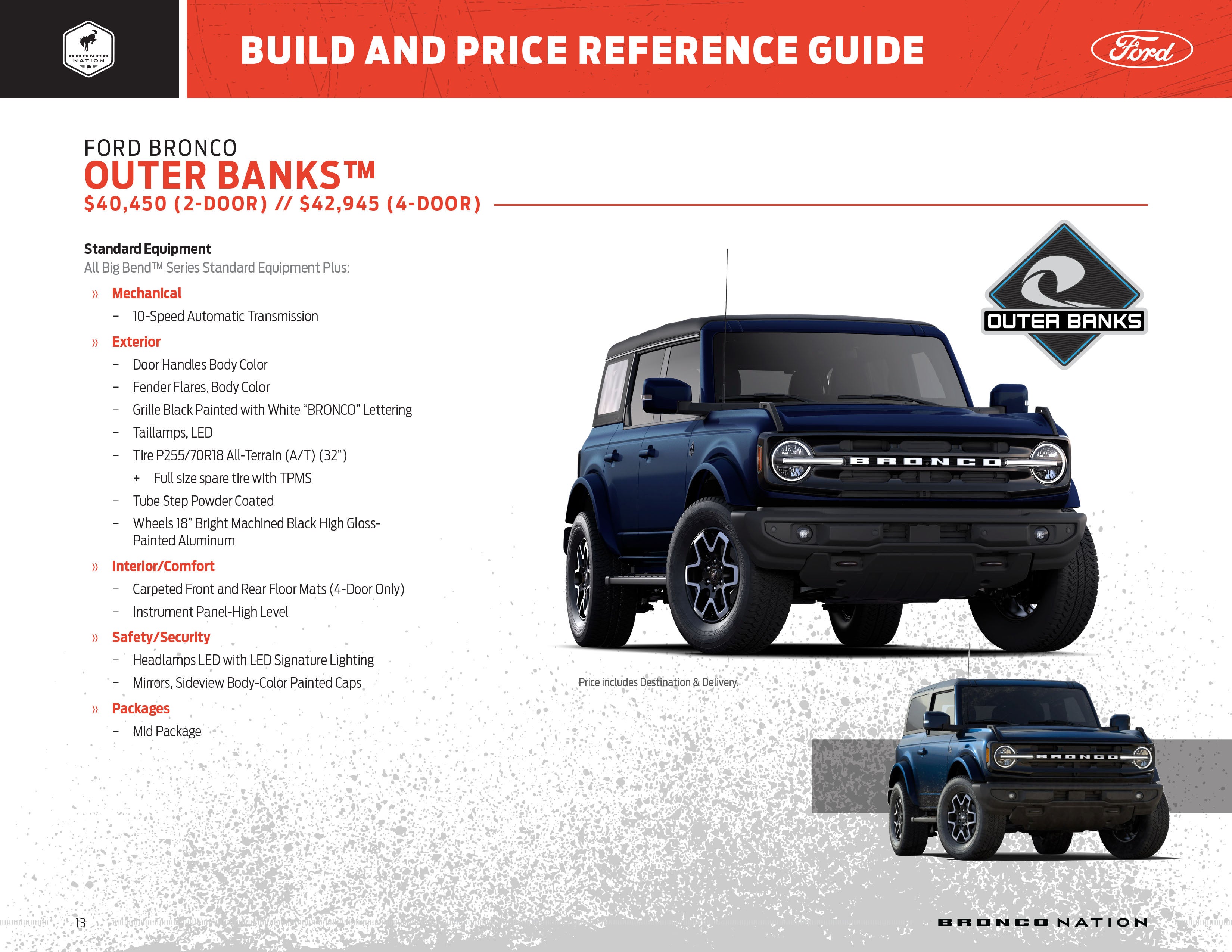 Bronco Build and Price Guide Page 13