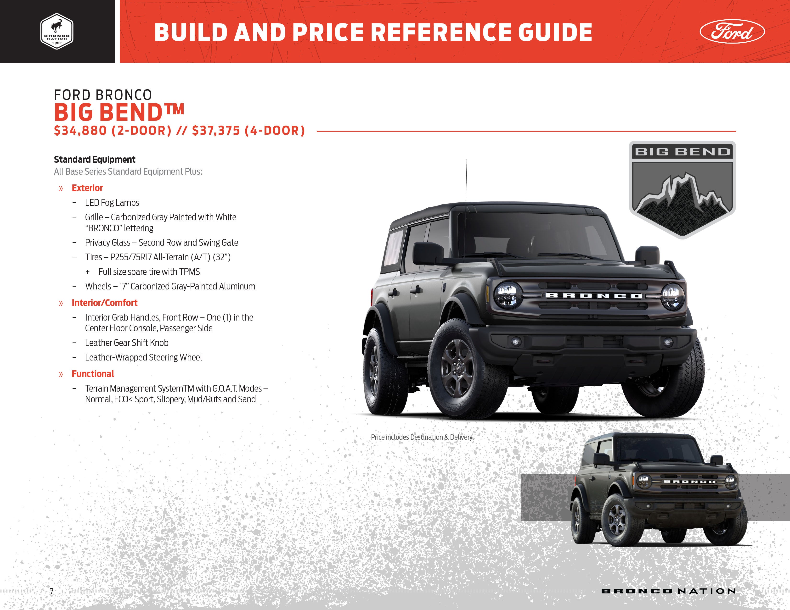 Bronco Build and Price Guide Page 7