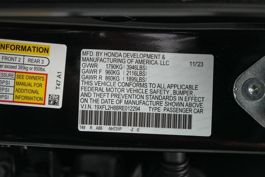 2024 Honda Civic Sport