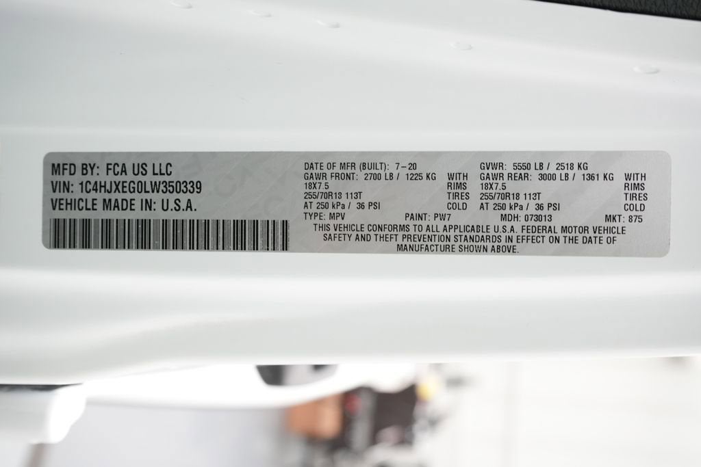 2020 Jeep Wrangler Unlimited Sahara