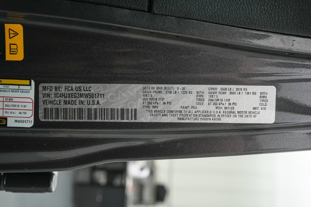 2021 Jeep Wrangler Unlimited Sahara Altitude
