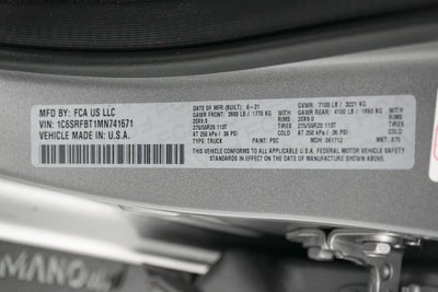 2021 RAM 1500 Big Horn/Lone Star