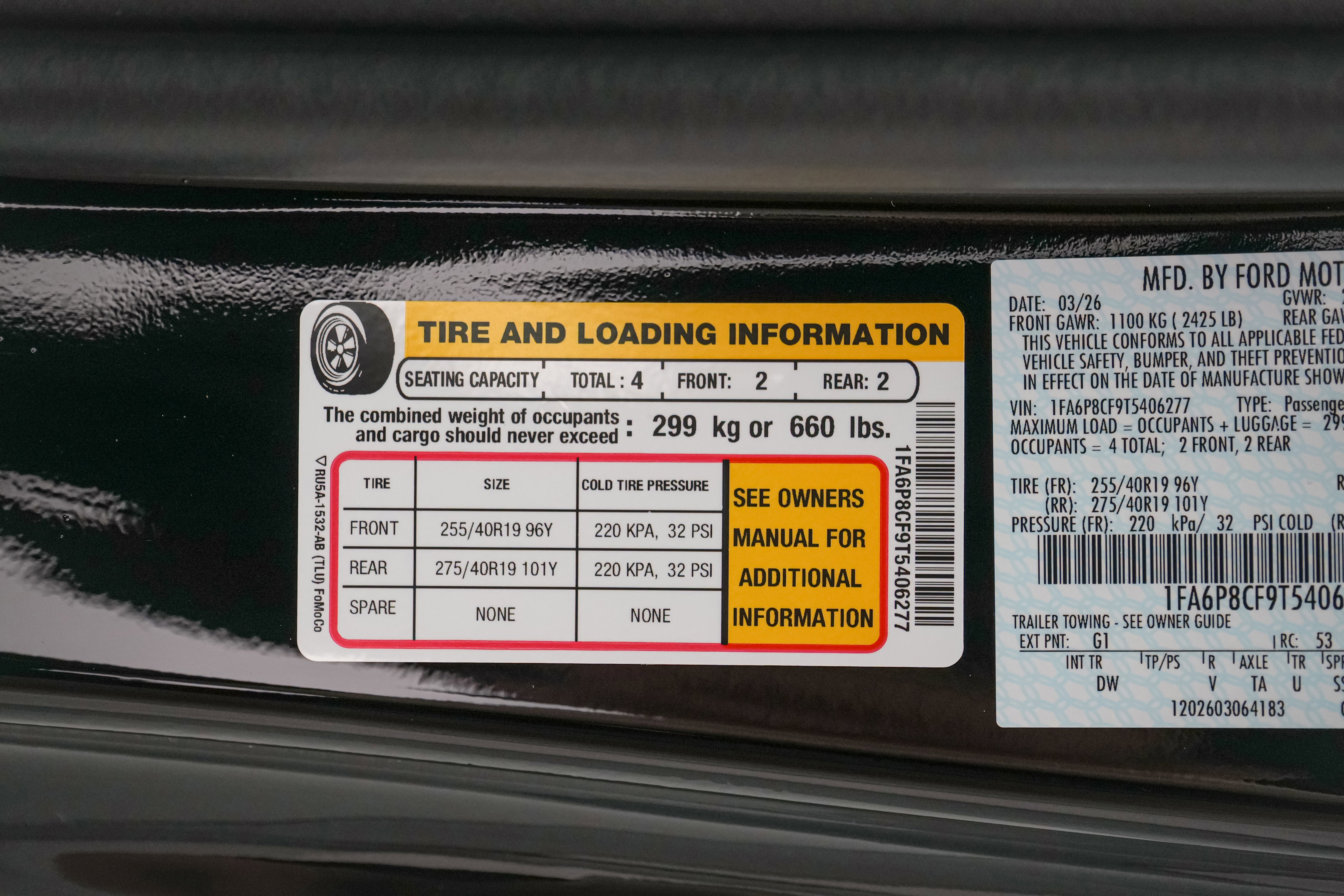 2026 Ford Mustang LMP 810 75th Anniversary Edition