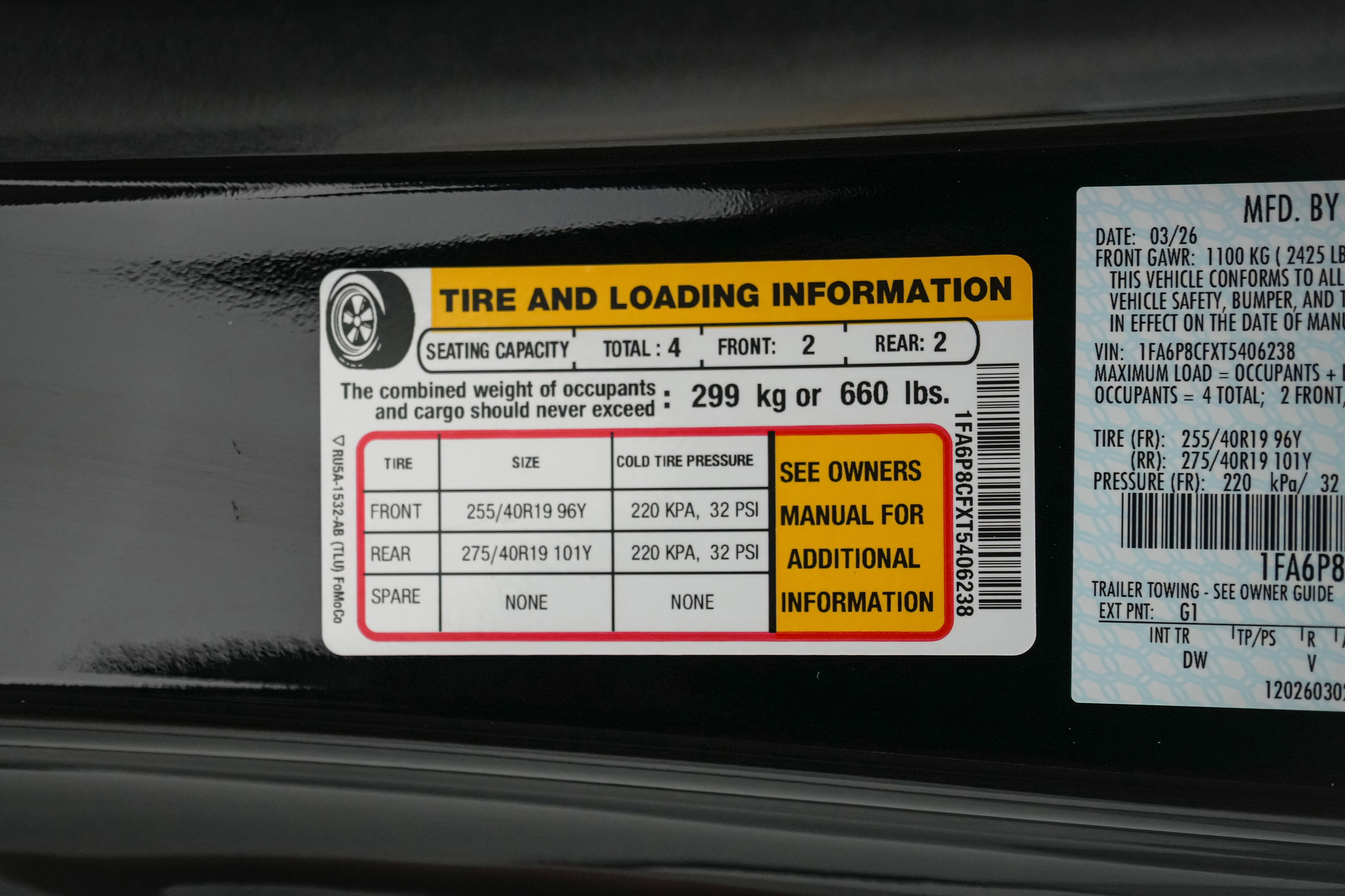 2026 Ford Mustang LMP 810 75th Anniversary Edition