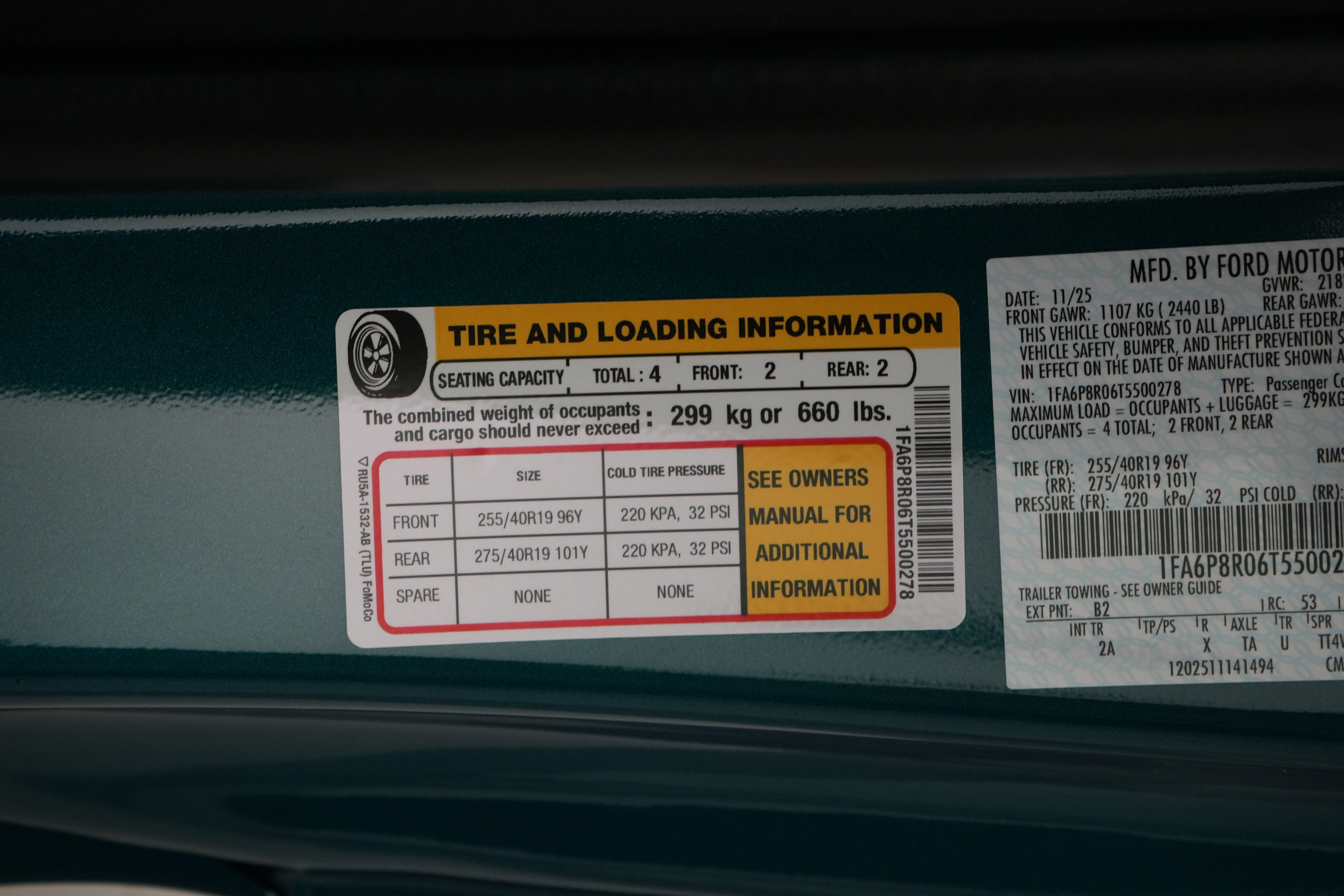 2026 Ford Mustang Dark Horse