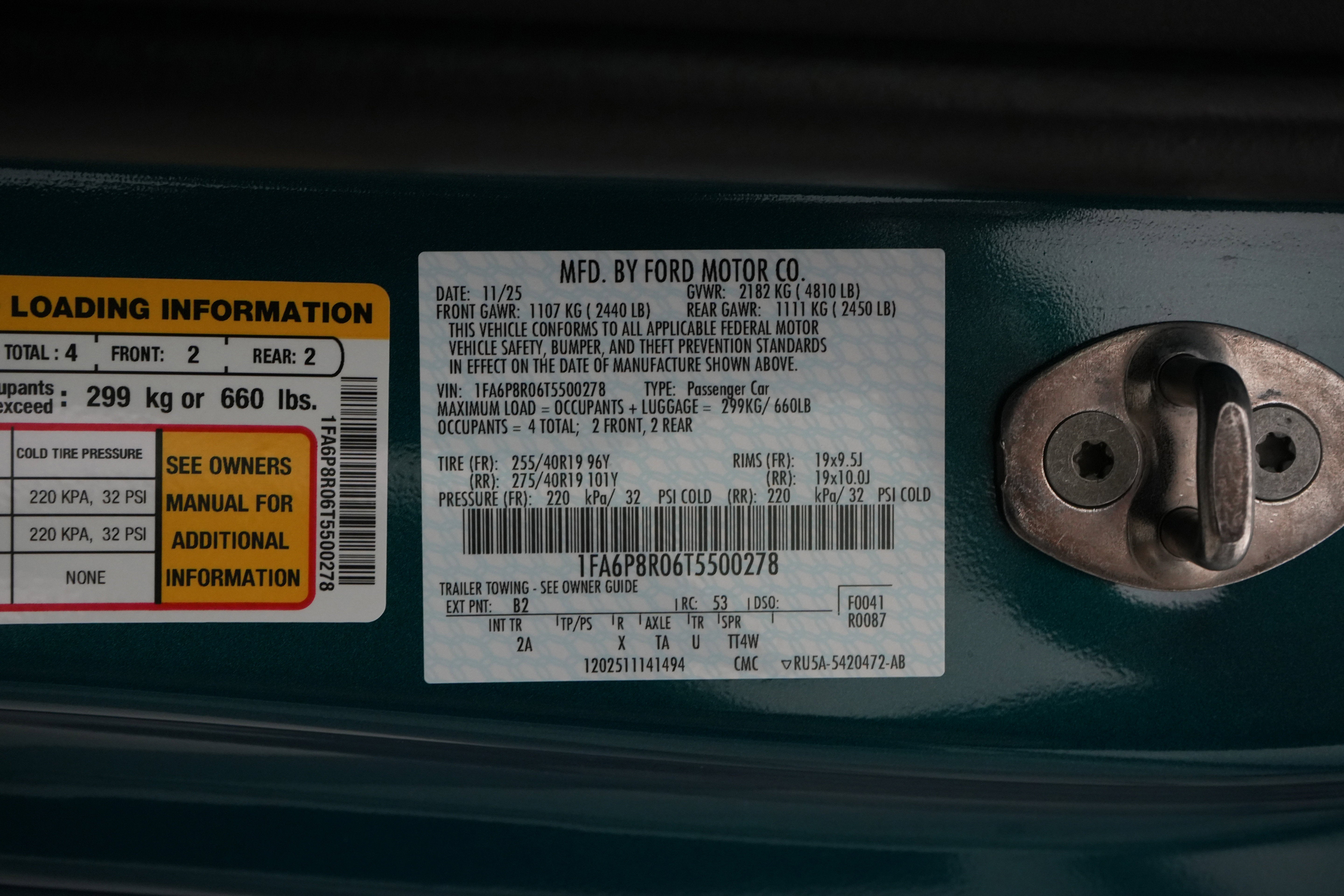 2026 Ford Mustang Dark Horse