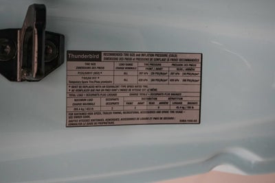 2003 Ford Thunderbird Base