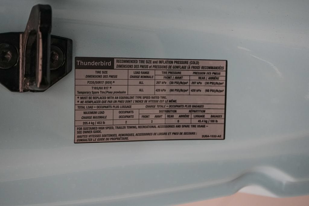 2003 Ford Thunderbird Base