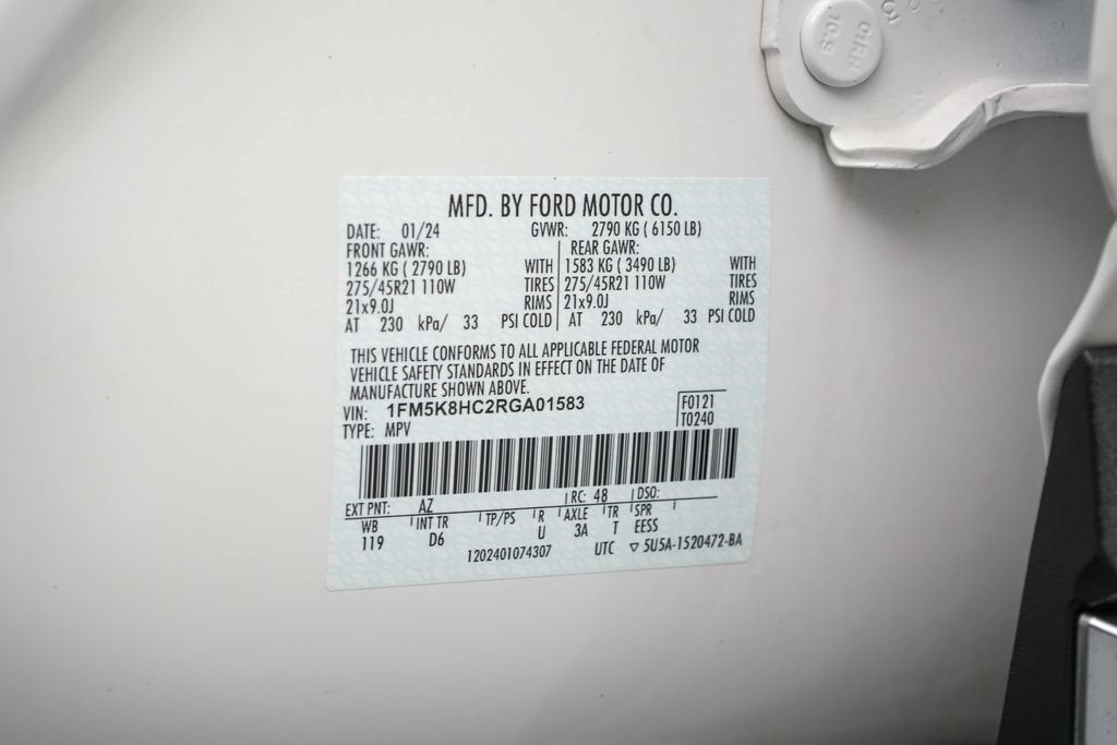 2024 Ford Explorer Platinum