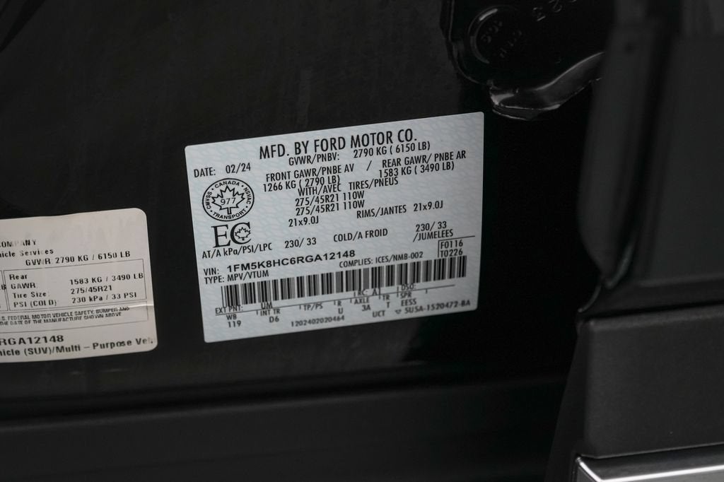 2024 Ford Explorer Platinum