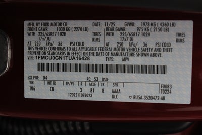 2026 Ford Escape Active