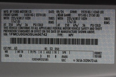 2025 Ford Escape Active