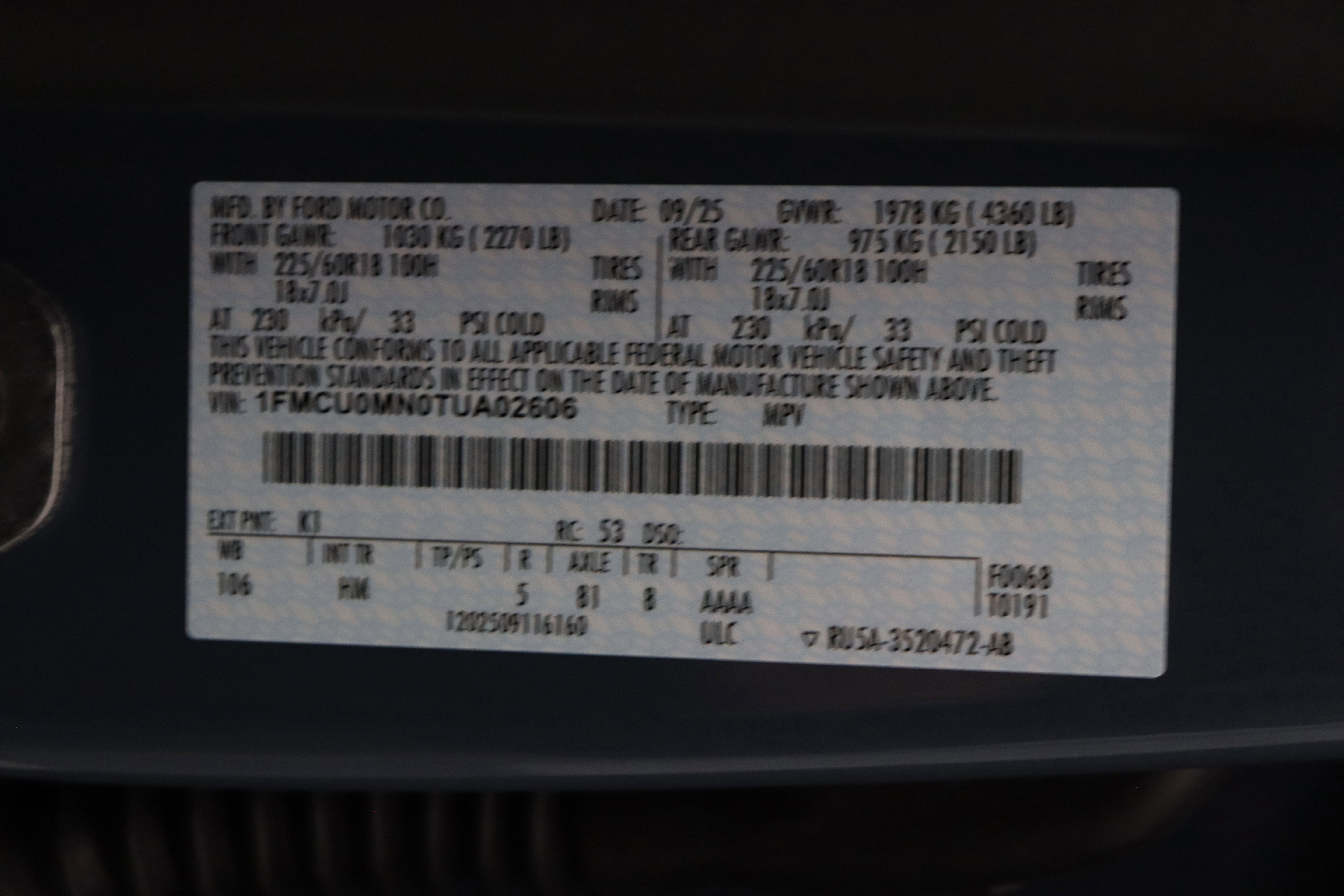 2026 Ford Escape ST-Line