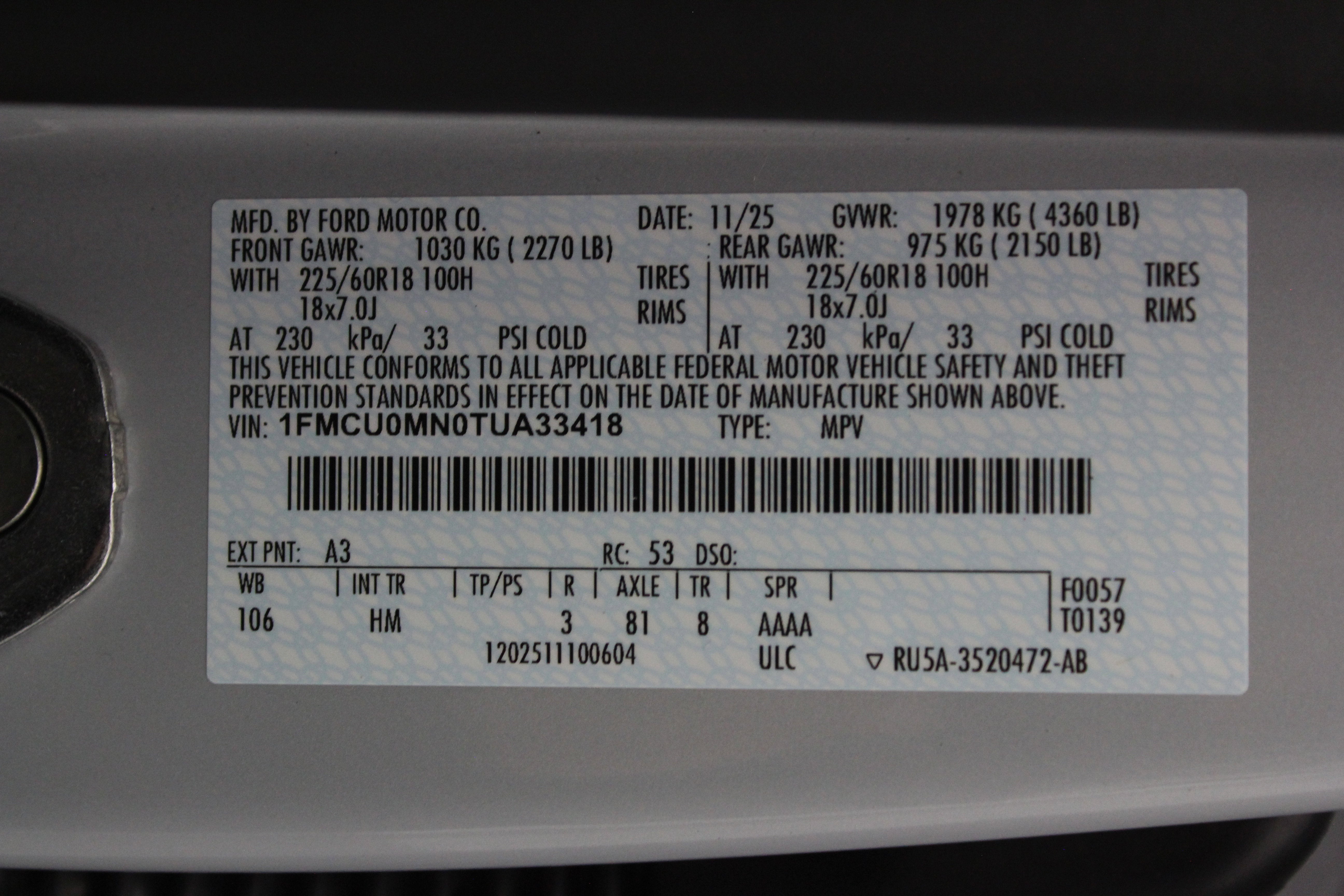 2026 Ford Escape ST-Line