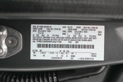 2023 Ford Escape Active