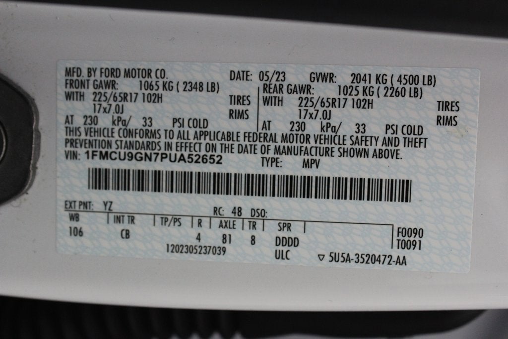 2023 Ford Escape Active