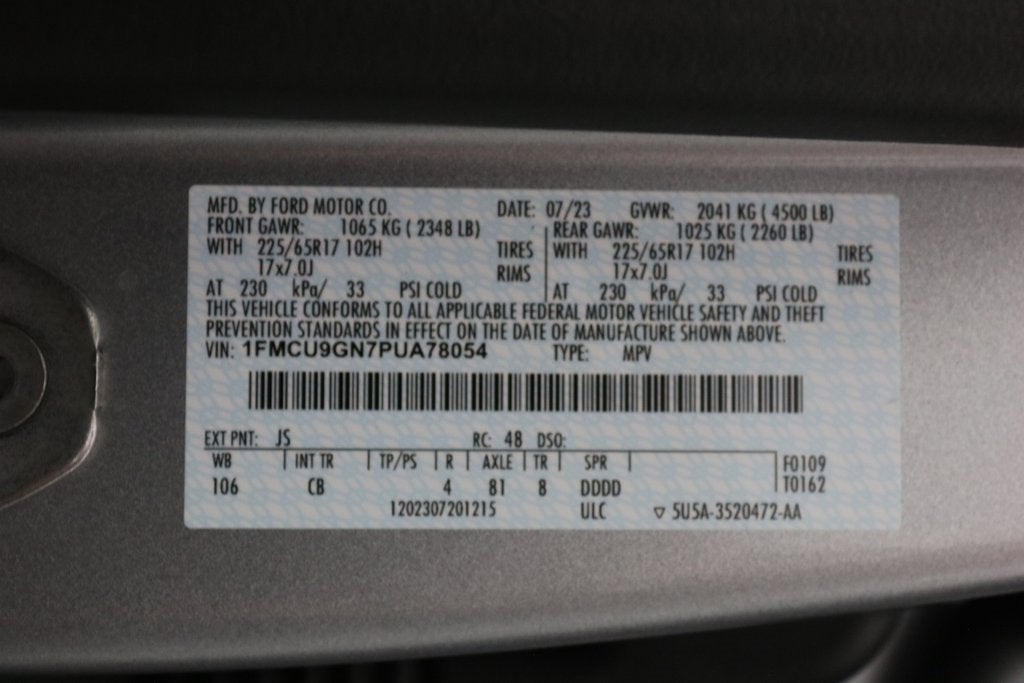 2023 Ford Escape Active