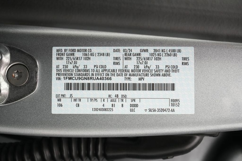 2024 Ford Escape Active