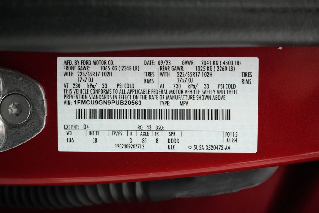 2023 Ford Escape Active