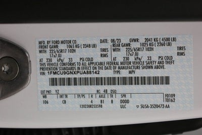 2023 Ford Escape Active