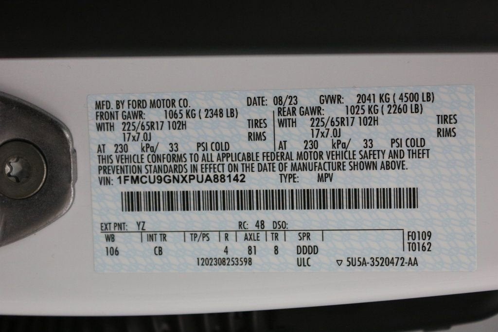 2023 Ford Escape Active