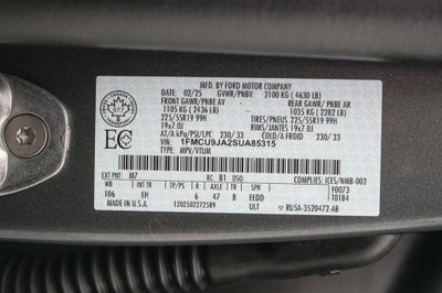 2025 Ford Escape Platinum