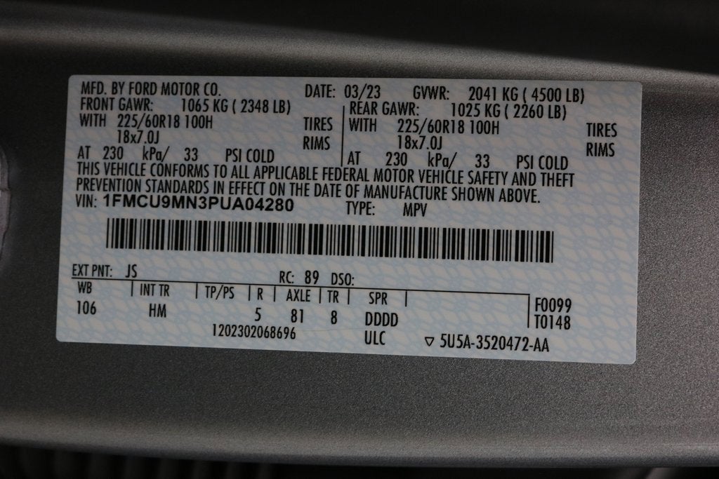 2023 Ford Escape ST-Line