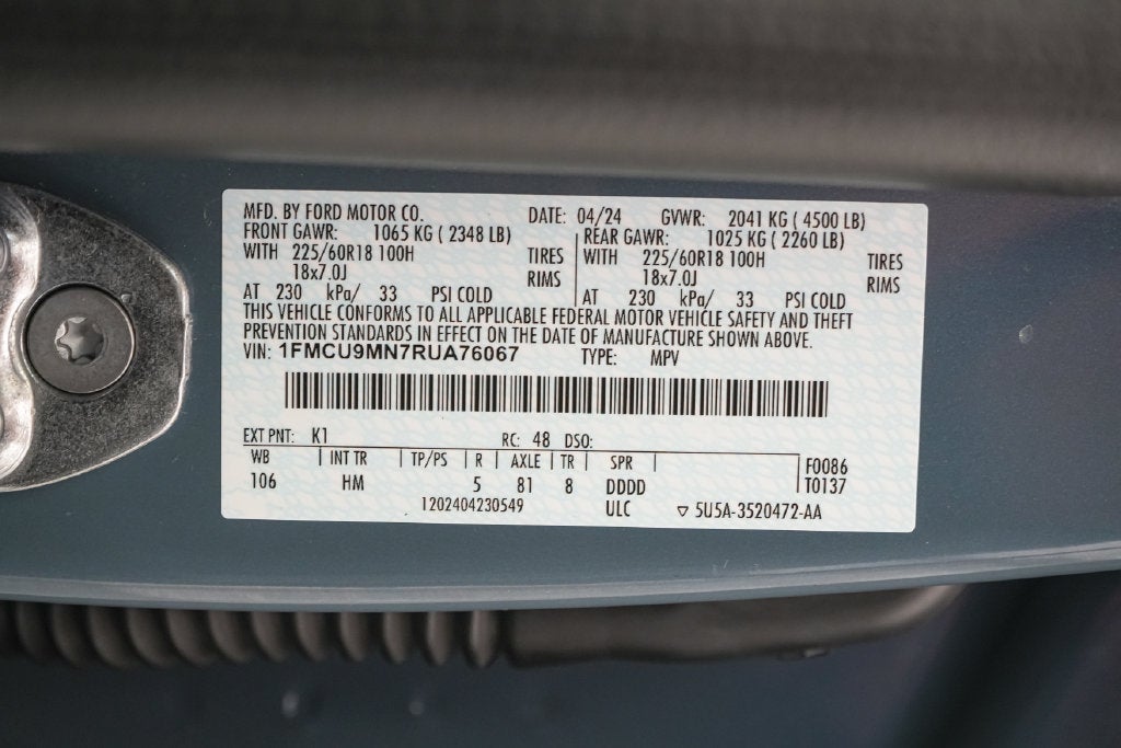 2024 Ford Escape ST-Line
