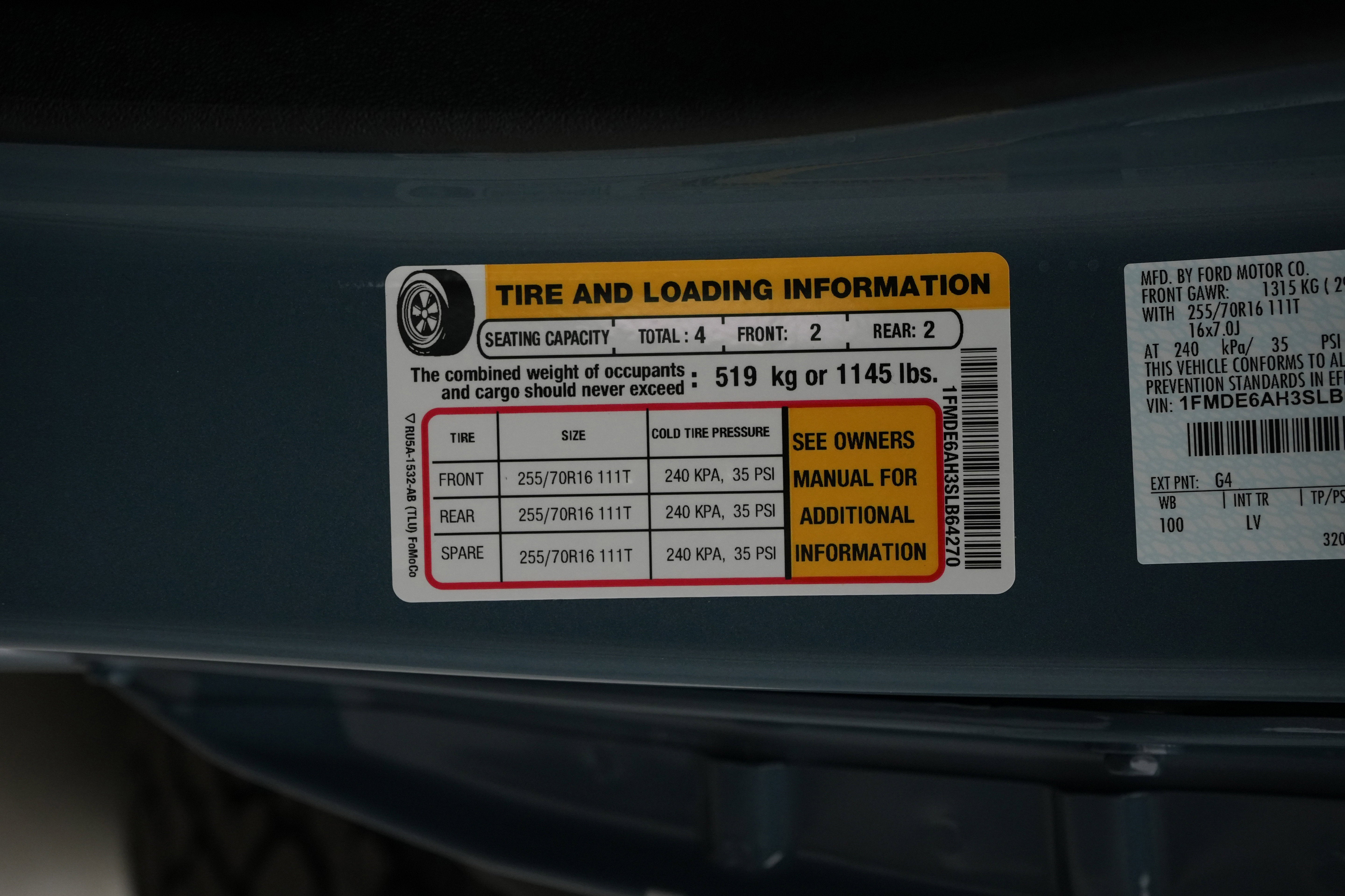 2025 Ford Bronco LMP Vintage