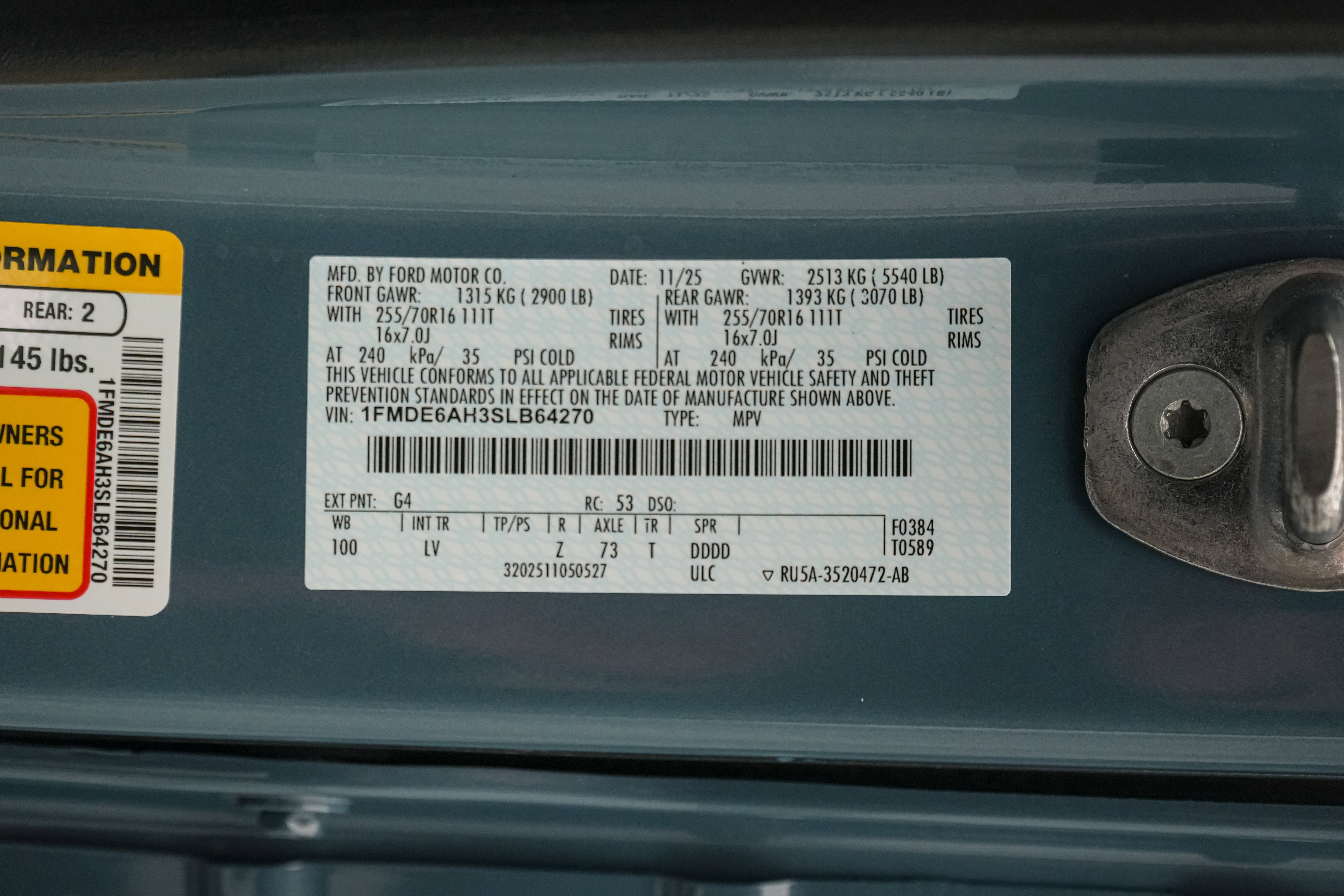 2025 Ford Bronco LMP Vintage