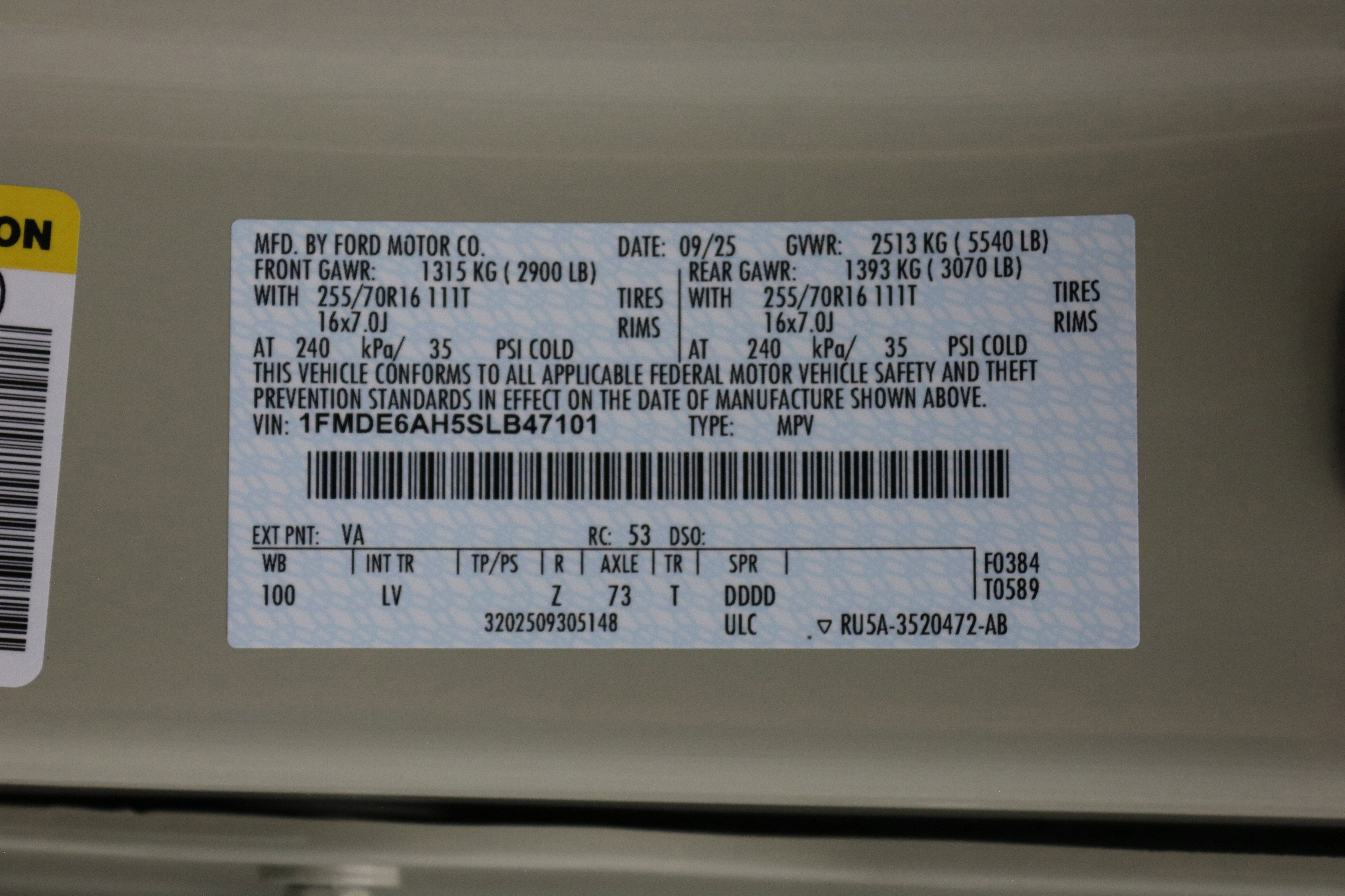 2025 Ford Bronco LMP Vintage