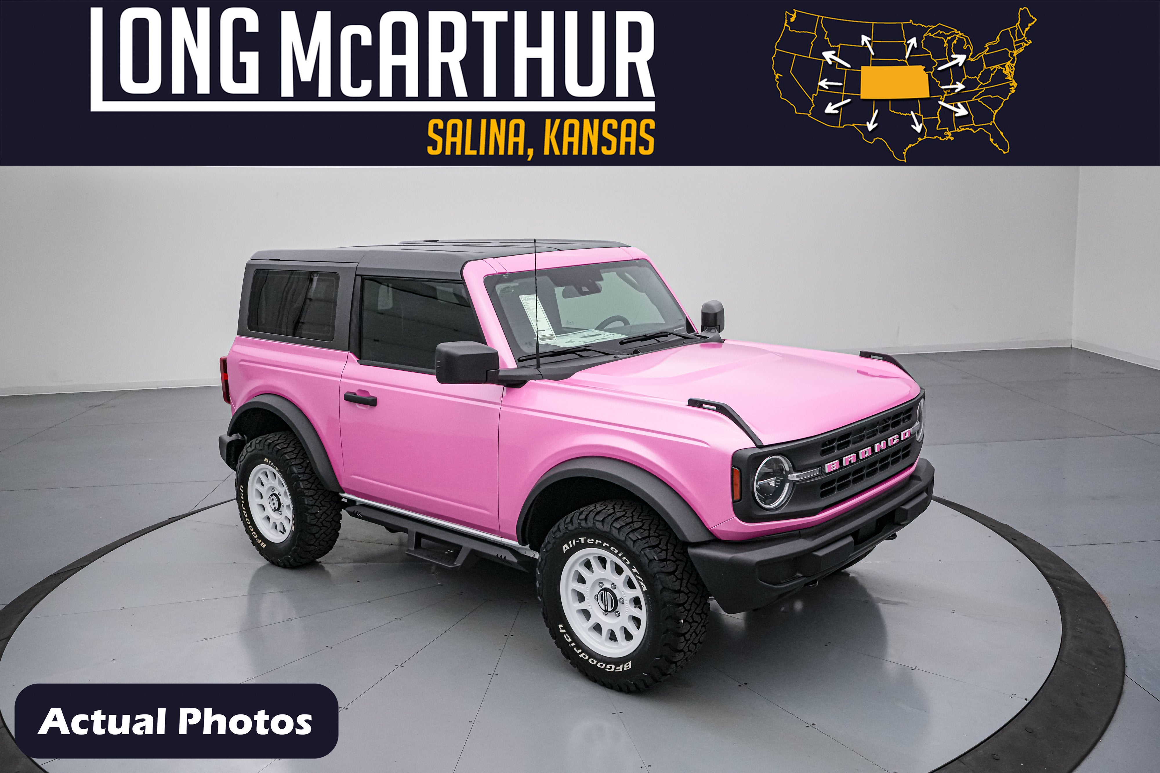 2026 Ford Bronco Vintage Pink Pony