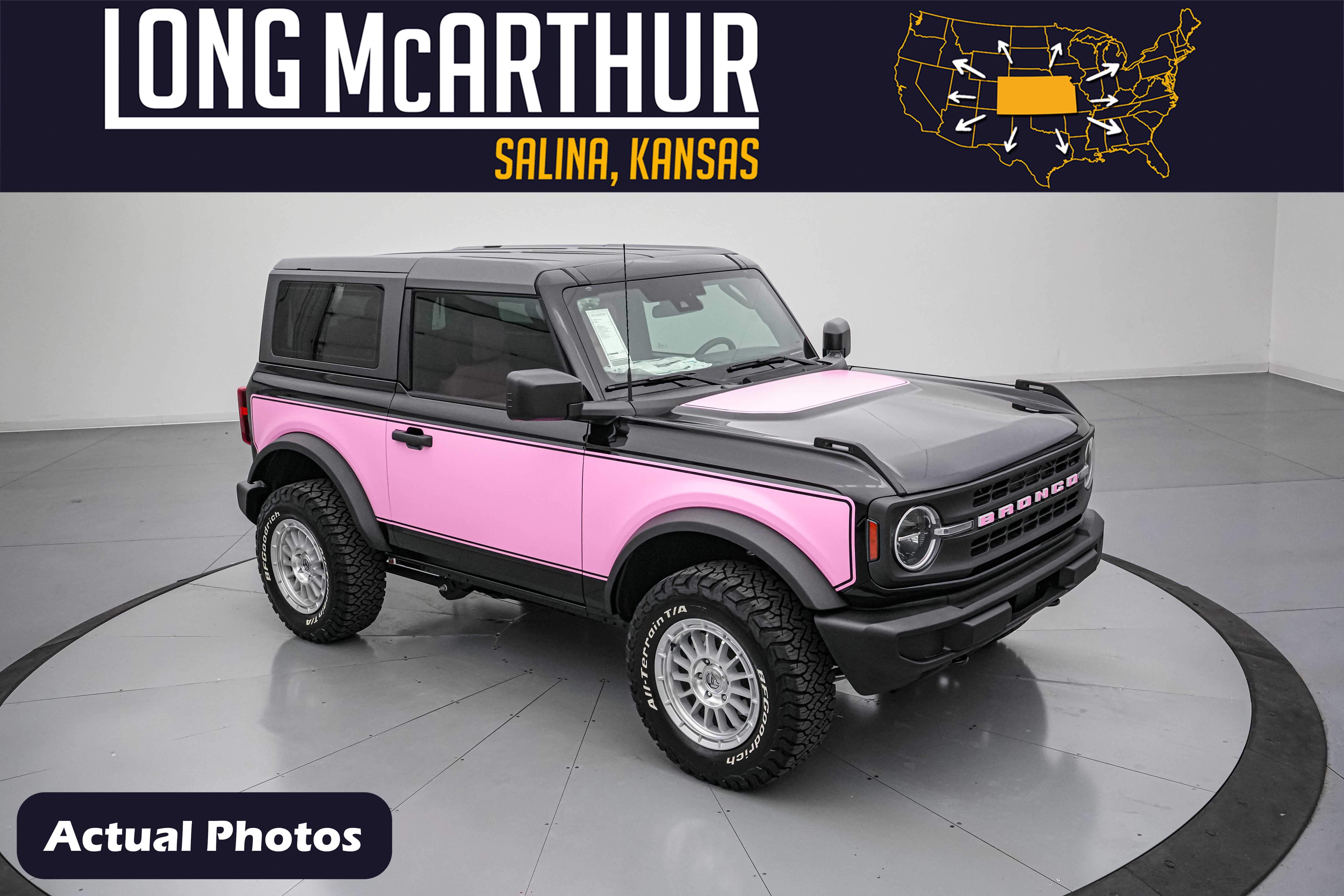 2026 Ford Bronco Vintage Pink