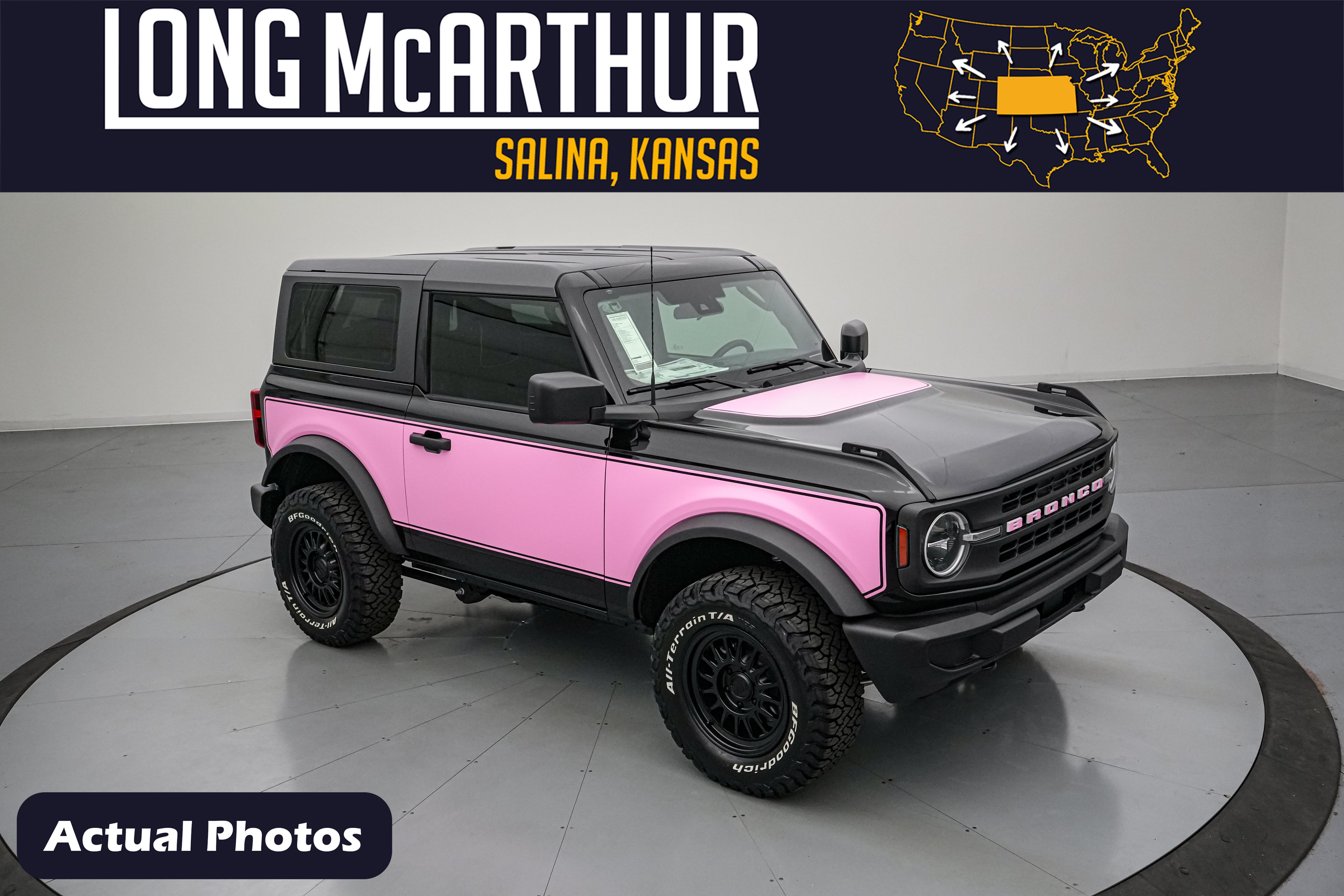 2026 Ford Bronco Vintage Pink