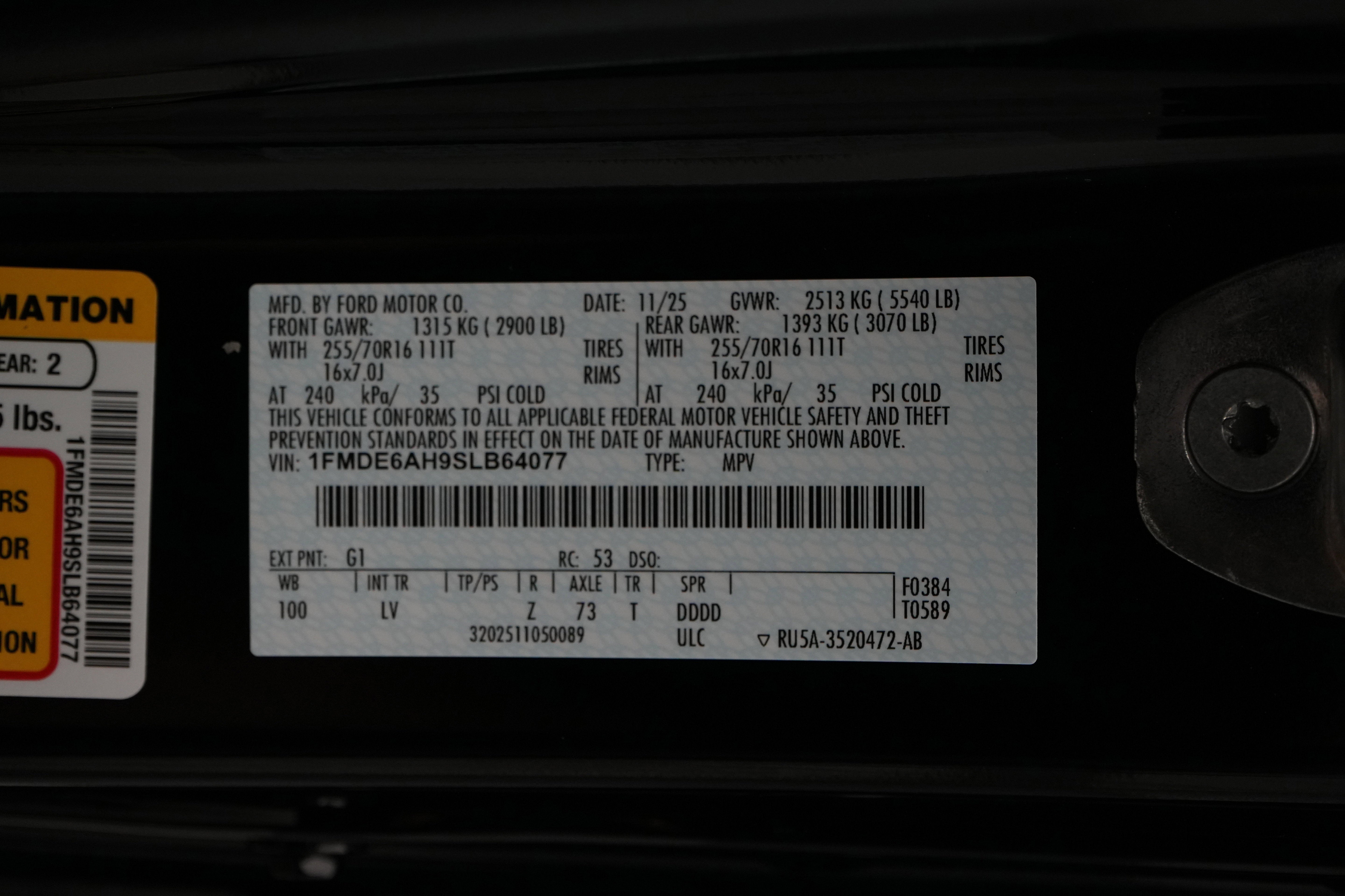 2025 Ford Bronco LMP Vintage