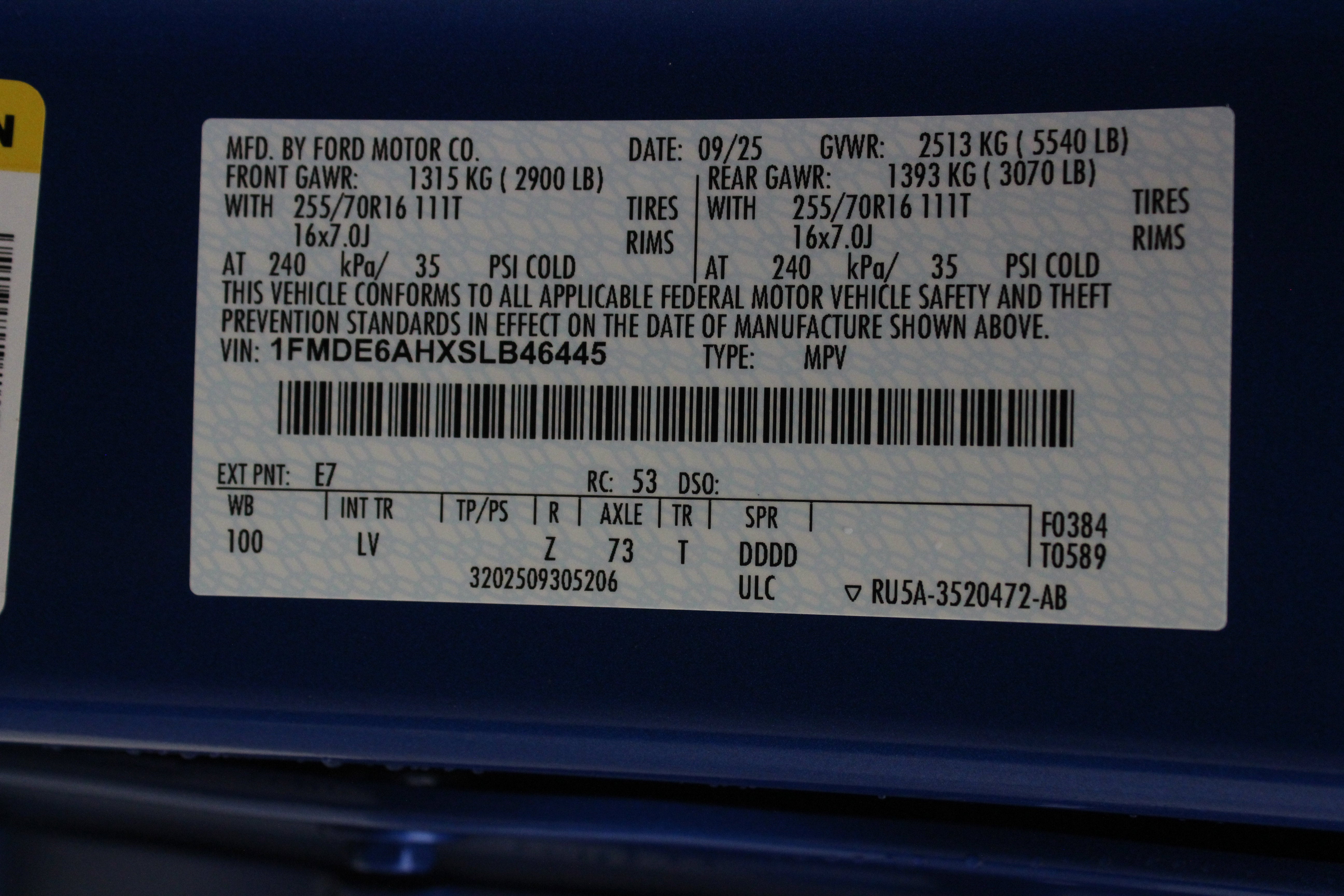 2025 Ford Bronco LMP Vintage