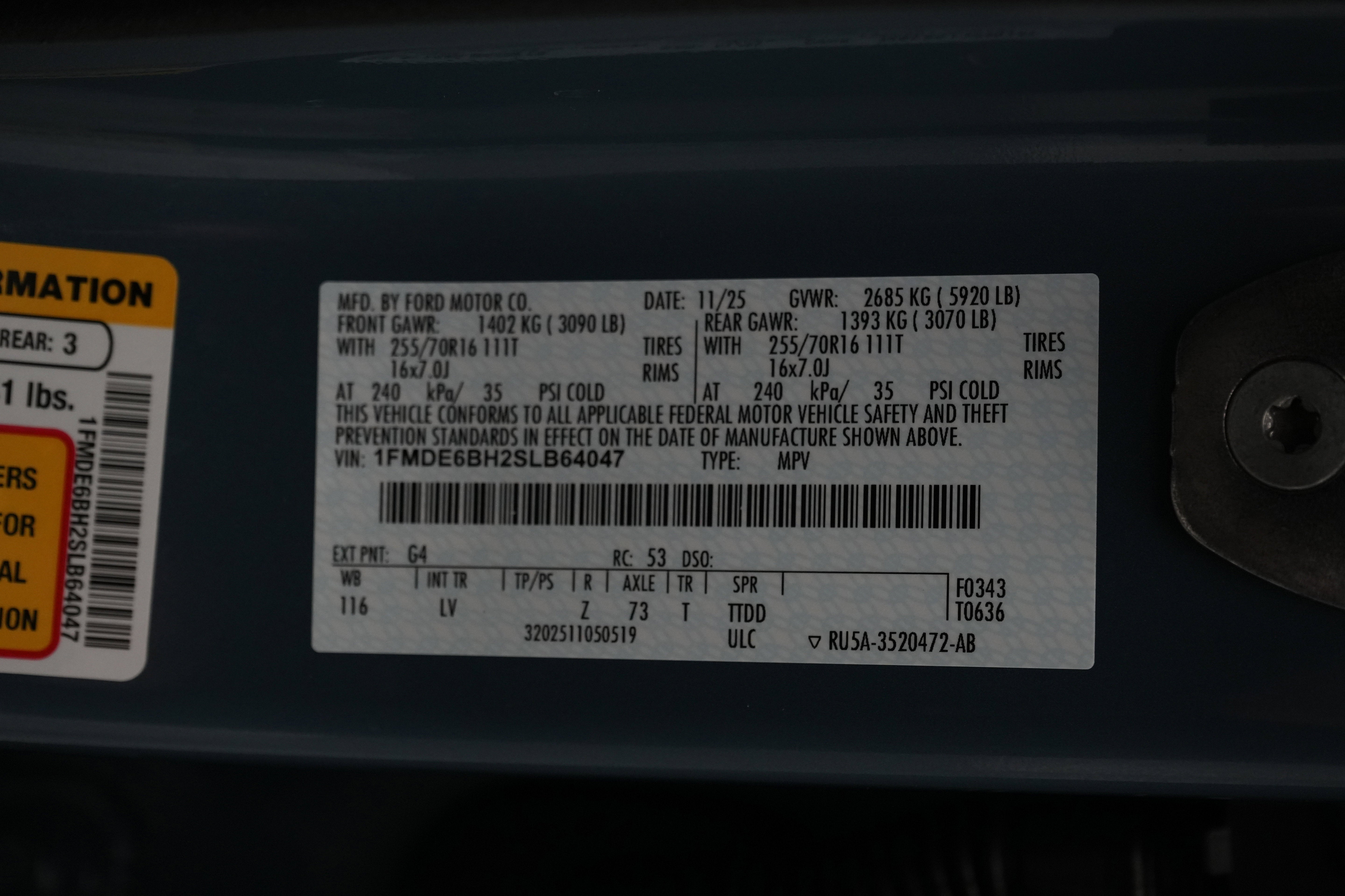 2025 Ford Bronco LMP Vintage