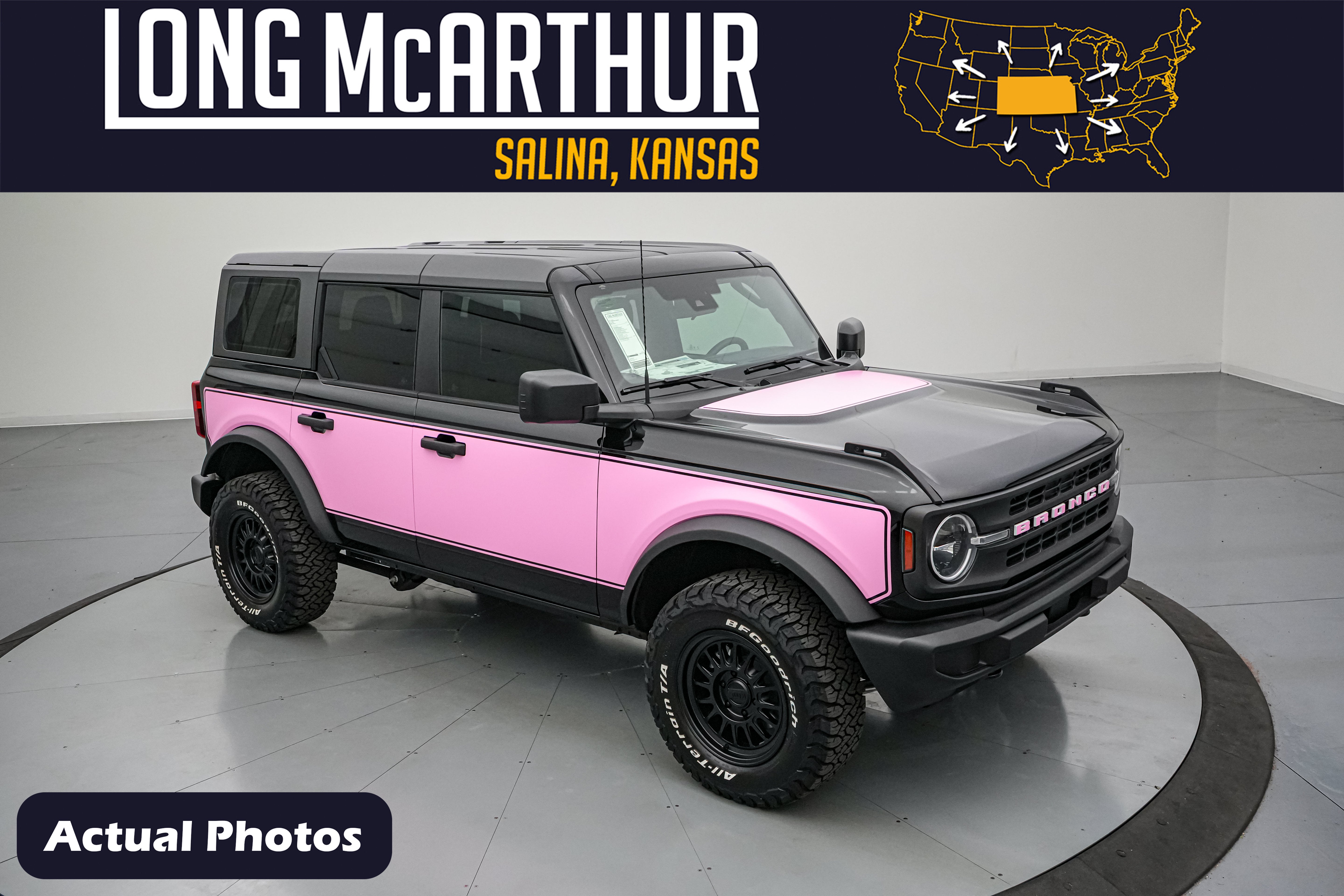 2026 Ford Bronco Vintage Pink