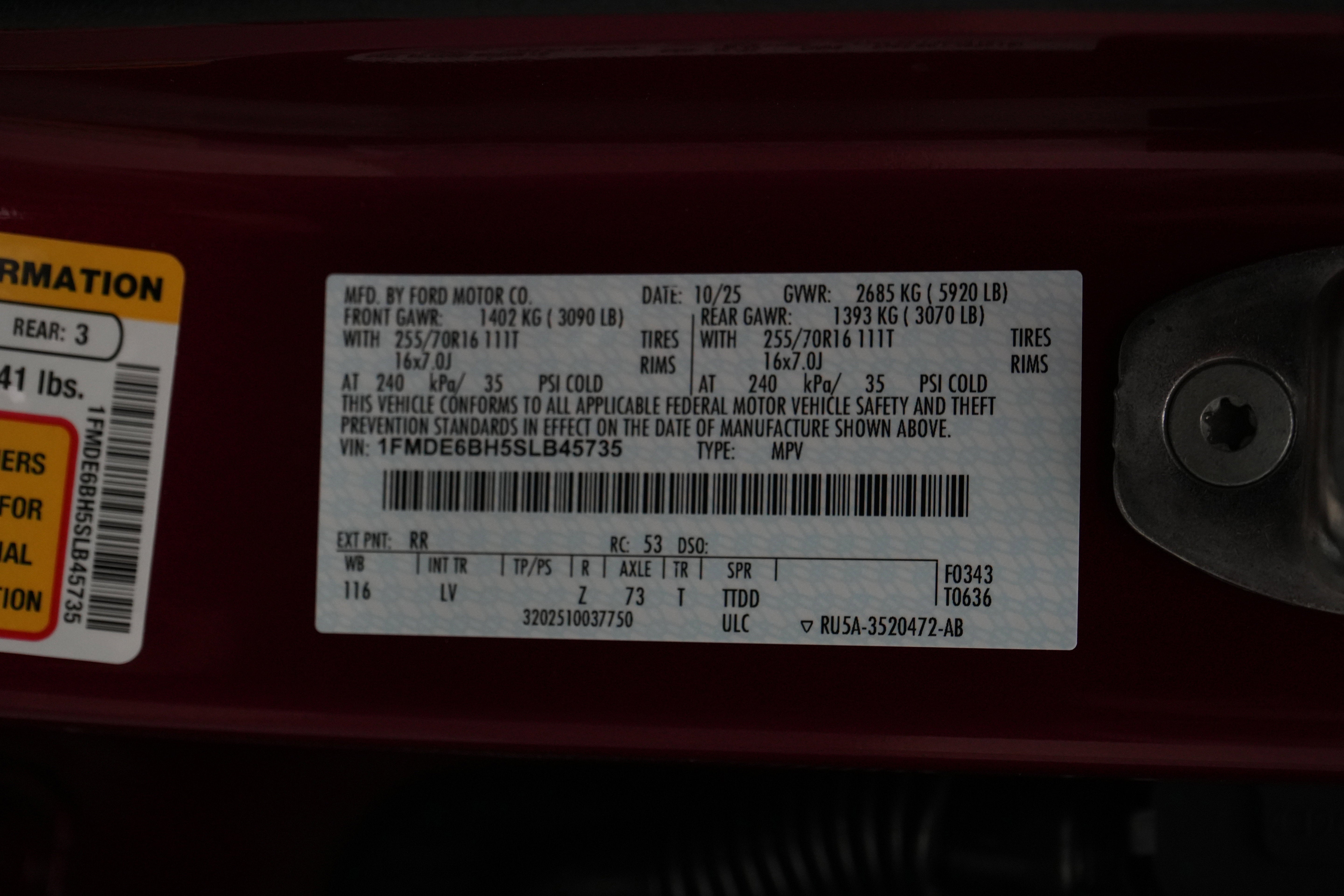 2025 Ford Bronco LMP Vintage