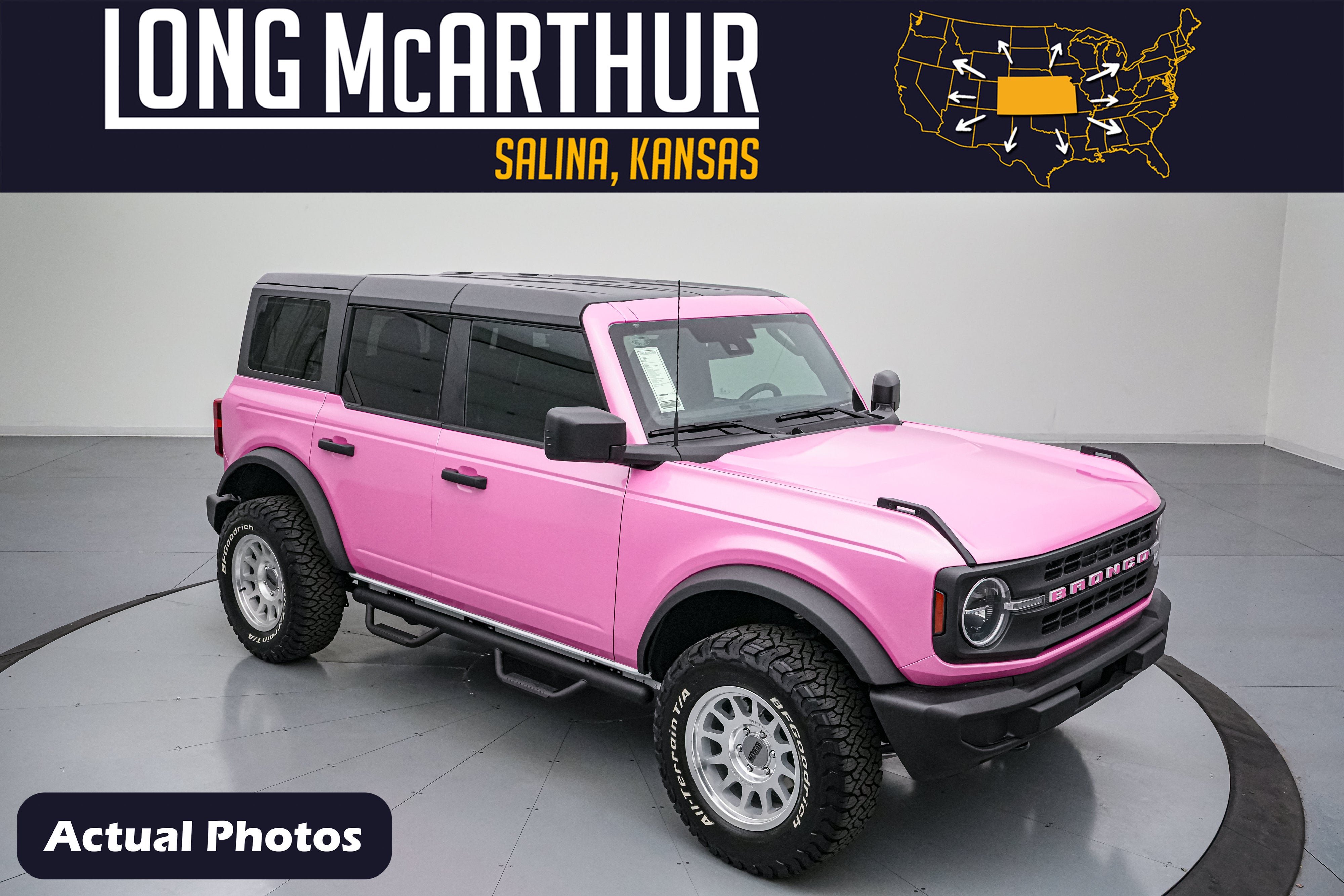 2026 Ford Bronco Vintage Pink Pony