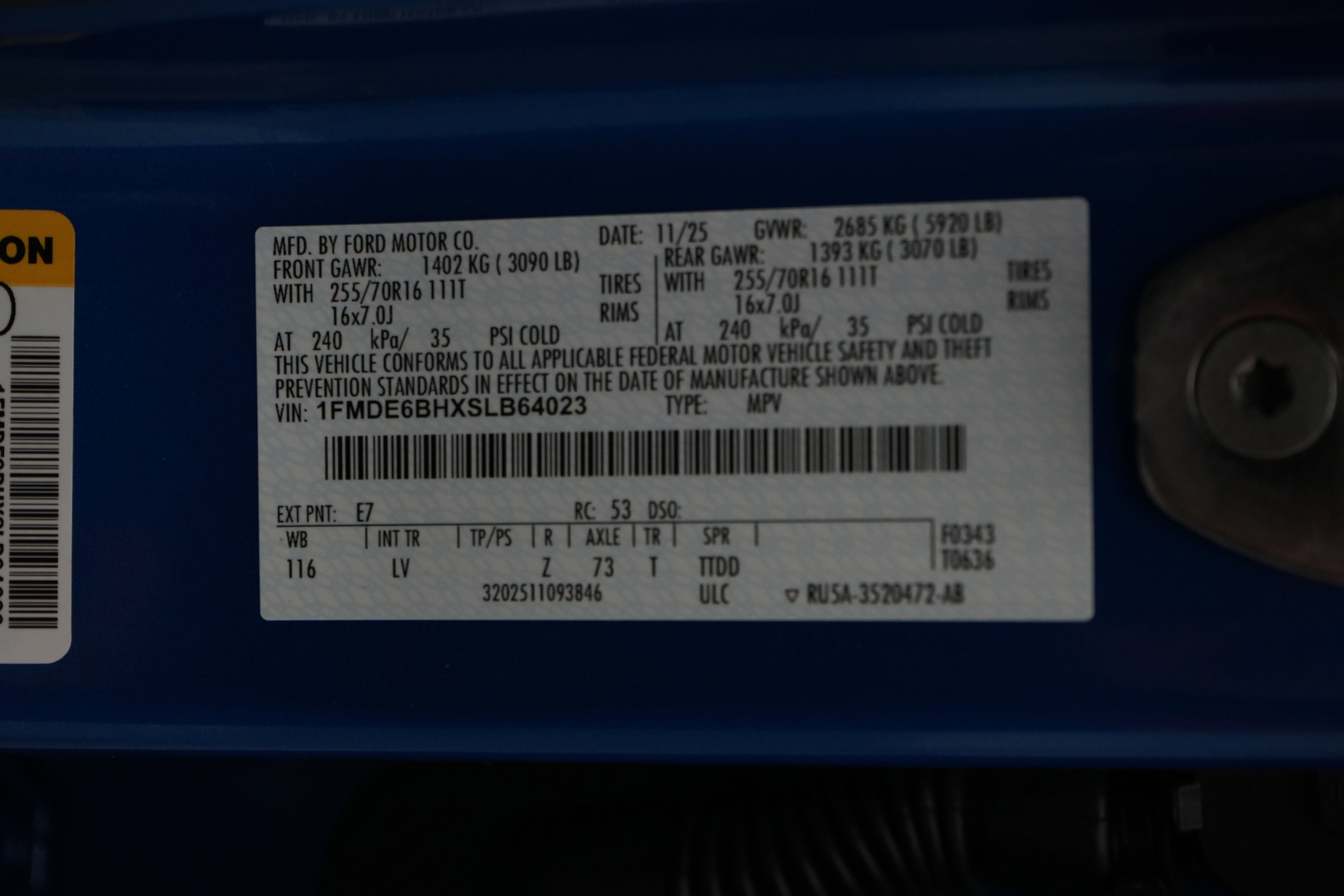 2025 Ford Bronco LMP Vintage