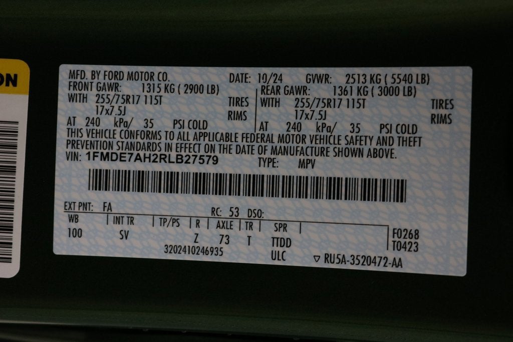 2024 Ford Bronco Big Bend