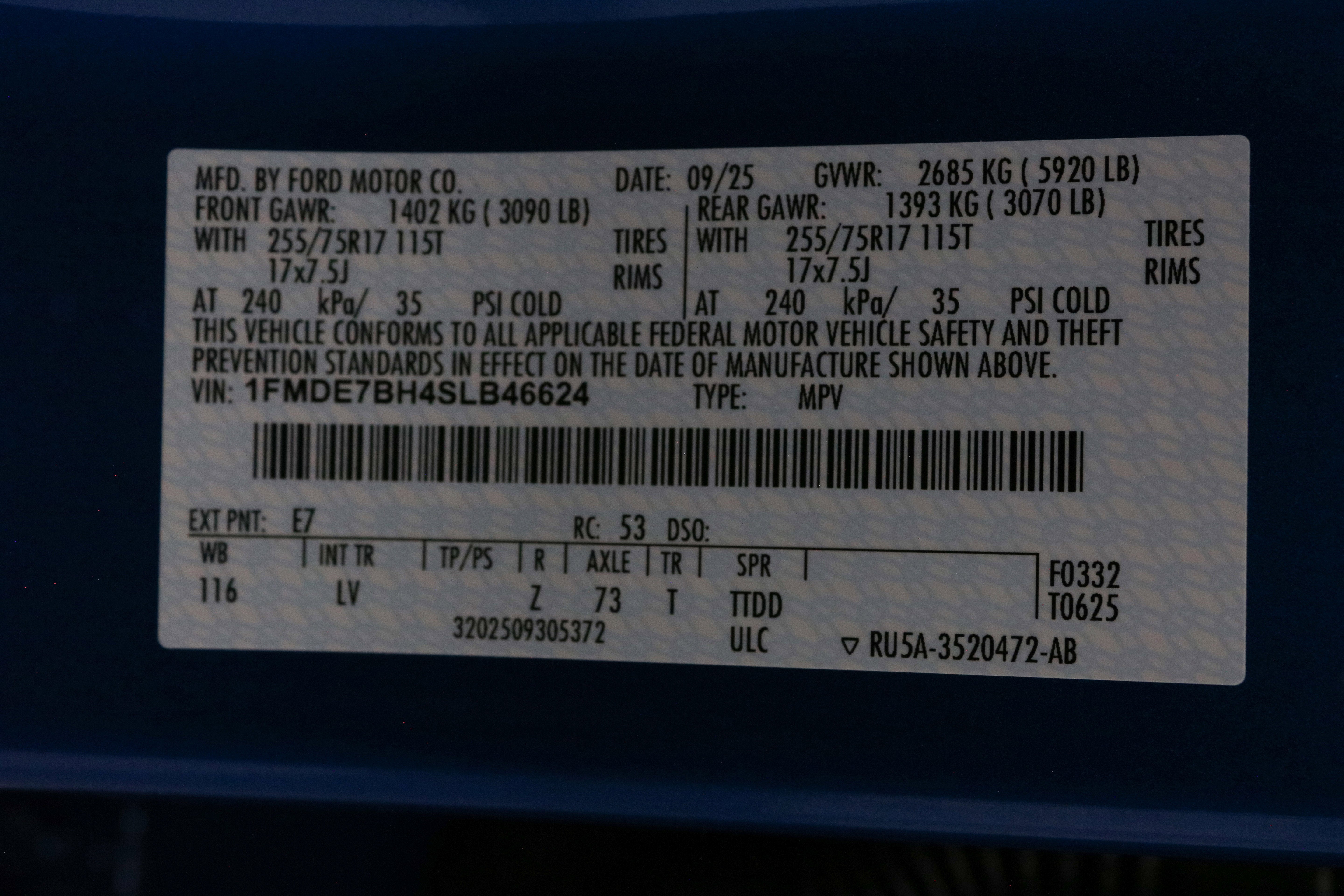 2025 Ford Bronco Big Bend w/Dark Trail Package