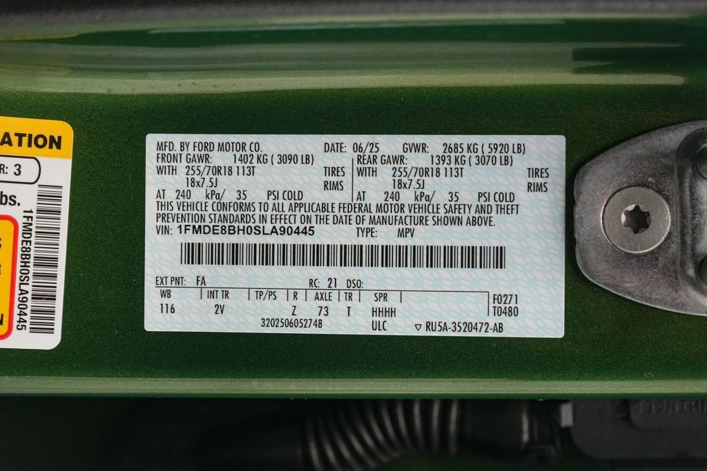 2025 Ford Bronco Outer Banks