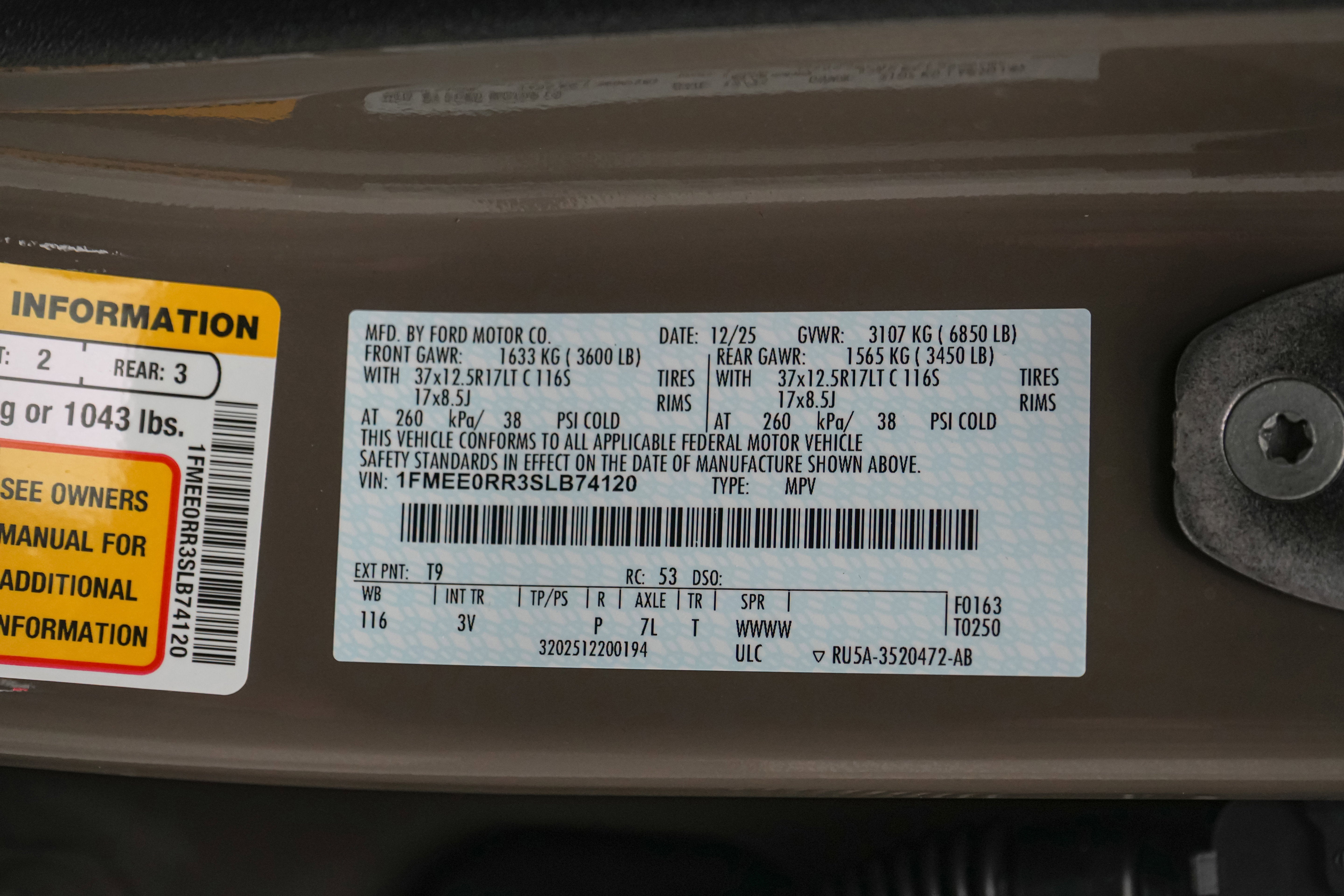 2025 Ford Bronco Raptor Alpha 500