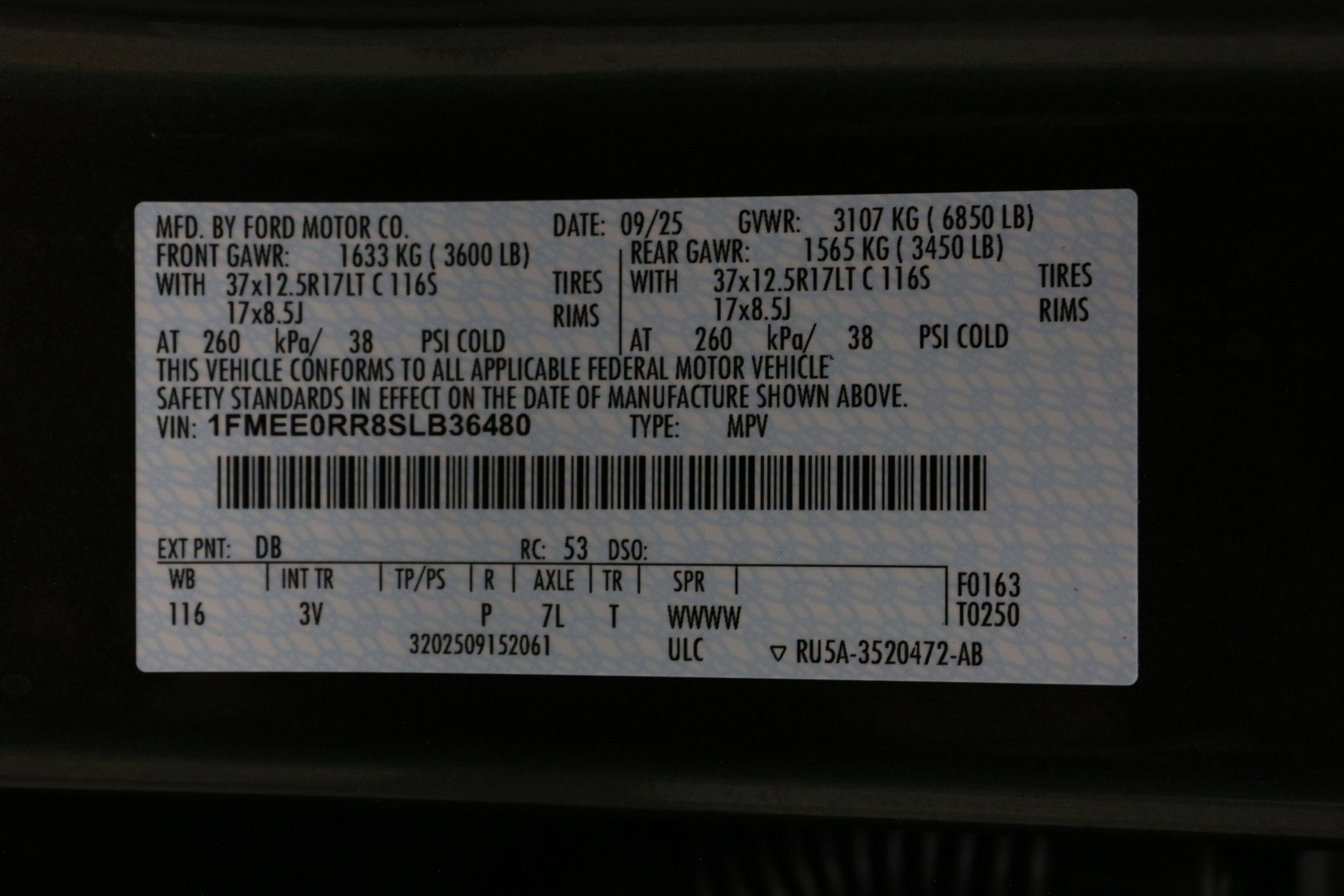 2025 Ford Bronco Raptor Alpha 500