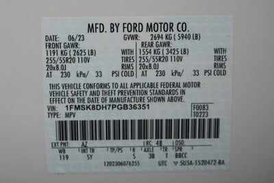 2023 Ford Explorer XLT