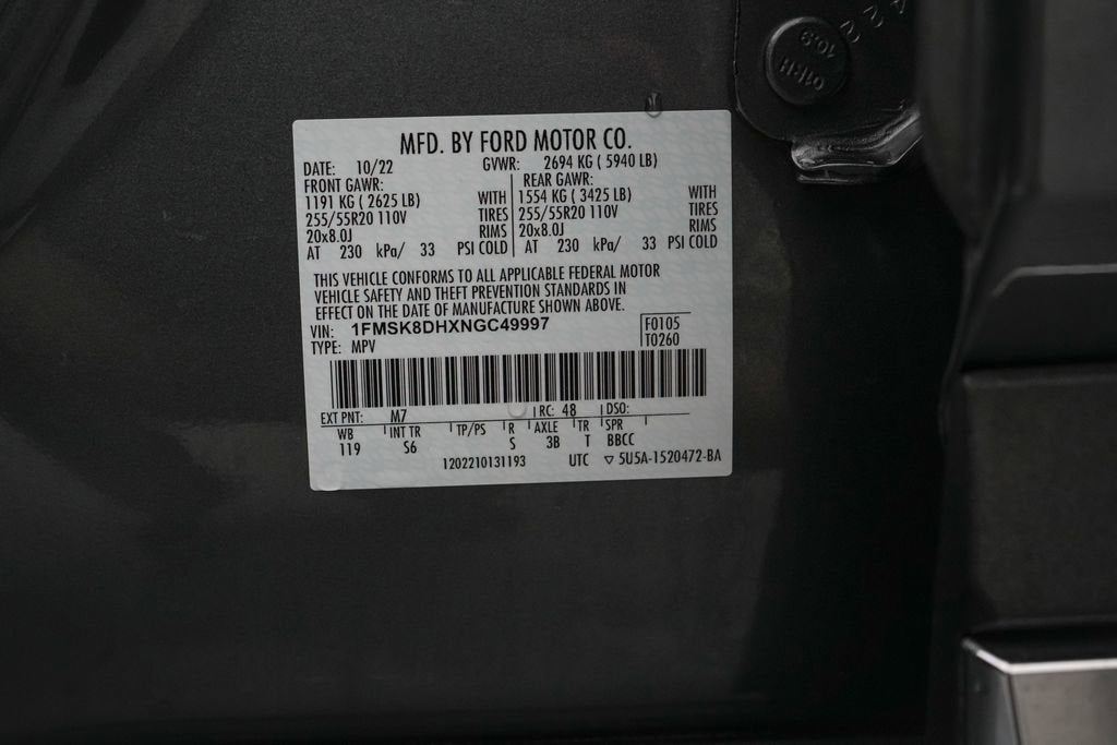 2022 Ford Explorer XLT