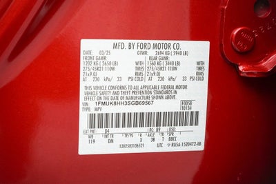 2025 Ford Explorer Platinum